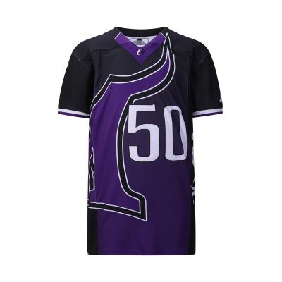 China Breathable OEM Service Custom Design Rep Fabric American Football Sublimation Uniform for sale