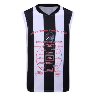 China Wholesale Antibacterial AFL Durable Elastic Fabric Complements Various Style AFL Footy Jumper Tank Top Tank Top Collar for sale