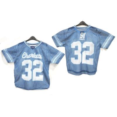 China Shirts & Tops Custom Dblue Lacrosse Uniforms Custom Sublimated Color Logo Lacrosse Tank Top for sale