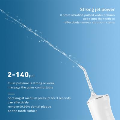 China Waterproof Portable Dental Flosser Water Dental Water Tank 180ml Hotel Tooth Care Dental Water Tank for sale