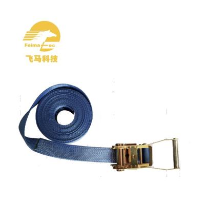 China Goods Manufacturer Price High Safety Polyester Ratchet Shaft Binding And Tying Ratchet Tie Down For Carrying Tools for sale