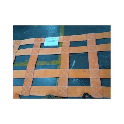 China Traction Belt For High Quality Customized Car Loading 100%Pes Cargo Nets Lifting Truck Crane Net for sale