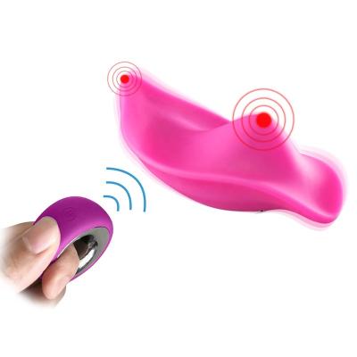 China Waterproof USB Rechargeable Wireless Remote Control Underwear Medical Grade Silicone Vibrator Sex Toys For Women for sale