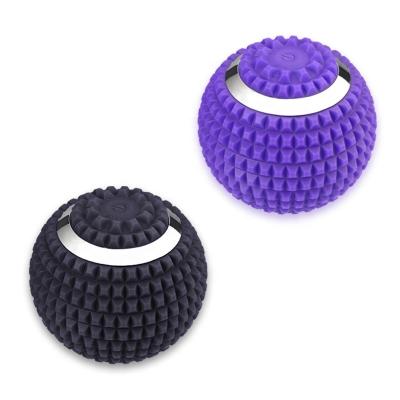 China Rechargeable Cordless Soft Silicon Massage Electric Vibrating Ball for Yoga for sale