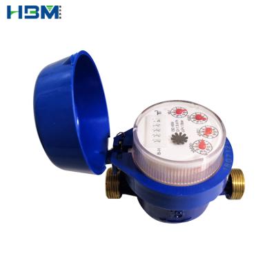 China DN15 Long Working Life Plastic Shell Single Flow Mechanical Water Meter for sale