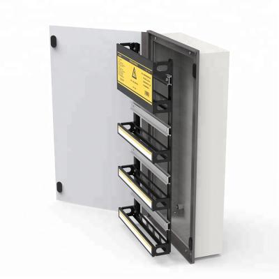 China Loading Breaker & control module for smart home smart home 3 way 3 row L-Q metal/building 66 3 phase power distribution box/control panel box/distribution board for sale