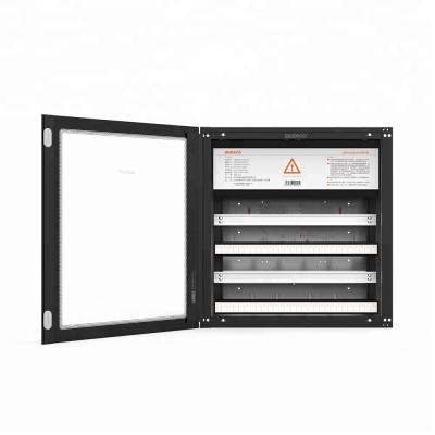 China New Design S 12U 19inch Indoor Rack 56P 72P Smart Home Matech Electrical Control Box / Distribution Enclosure / Electrical Cabinet for sale