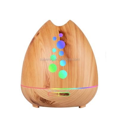 China Color Changing Music 400ml LED Speaker Light Wireless Remote Control Essential Aroma Humidifier Ultrasonic Oil Diffuser for sale