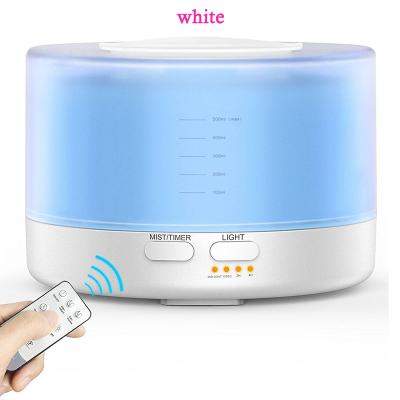 China 2020 Best Selling Hotel Products In USA 500ml Aroma Diffuser Essential Oil Diffuser With Remote Control for sale