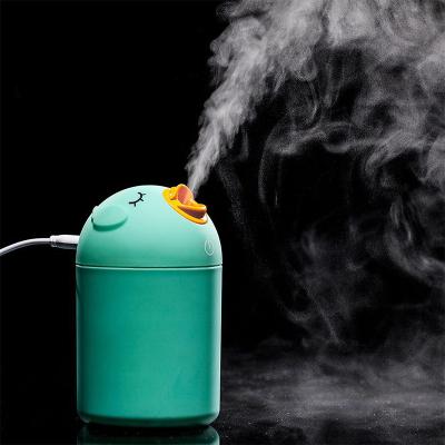 China Cute Design 180ml USB Air Humidifier Baby Kid Mini Aroma Diffuser Humidifier Automatic Power Off Humidification Bird for sale