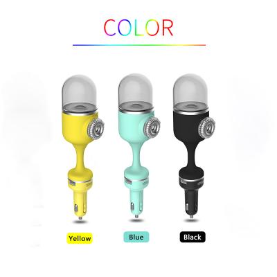 China Tulip Design Car Aroma Diffuser Mini Size Car Fragrance Aromatherapy Essential Oil Car Diffuser Perfume for sale