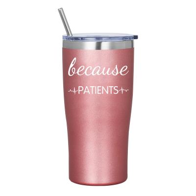 China 20oz Stainless Steel Sublimation Water Mug Sustainable Custom Metal Tumbler For Travel for sale