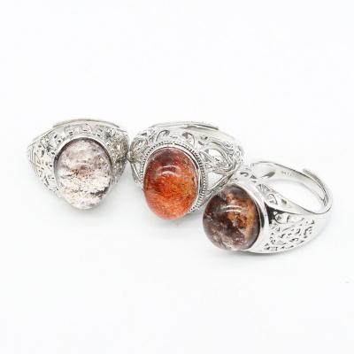 China High Quality Quartz Diamond Ring For Sale from Europe Lucky Feng Shui Healing Crystal Garden for sale