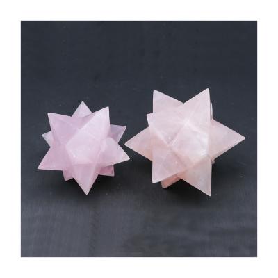 China Cheap Natural Quartz Merkaba Crystal Stone Gift Ornaments from Europe Wholesale Price for sale