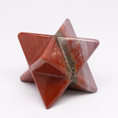 China Popular China Recommend Natural Crystal Engraved Merkabah Star Ocean Jasper Merkabah Star for sale