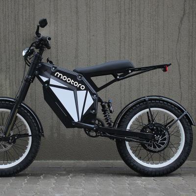 China Mootoro 72v 8000w Mountain Motorcycle Electric Bike Aluminum Alloy Super Tire Off-Road Fat Bike Adult Fast Electric for sale