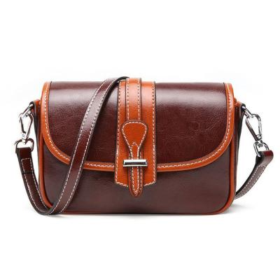 China Daily life newcomer classic and chic PU leather shoulder bag for women large capacity ladies cross - body handbag for sale