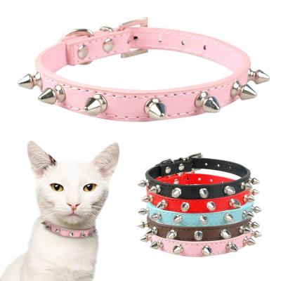 China High Quality Custom Made Dog Collar Padded Adjustable Pet Collar Rivets Designers Popular Fashion Dog Training Collar for sale