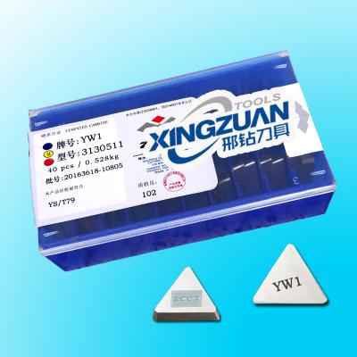 China Machine Tools Carbide Milling Face Milling Inserts P20 YG6 YG8 3130511 3XH13Y 3100511 3070511 Triangle Milling Inserts Indexable Carbide Milling Inserts Cemented Carbide Tips for sale