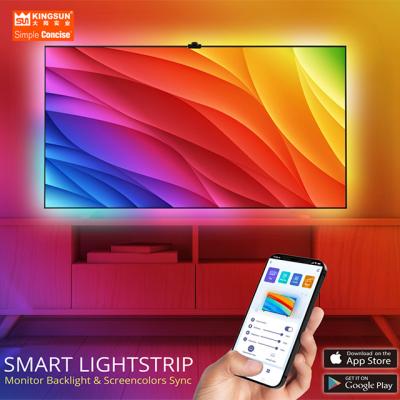 China Residential WiFi Tuya TV Screen Synchronization Smart Atmosphere Light for sale