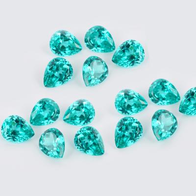 China Emerald Stock Paraiba Emerald Cut Paraiba Tourmaline Gems for sale