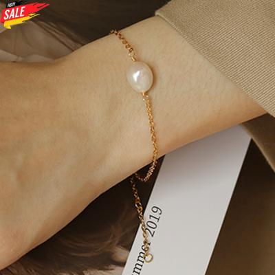 China Romantic High Quality Gold Plated Jewelry Brass Bead Twisted Chain Anklet Adjustable Bracelet For Women for sale