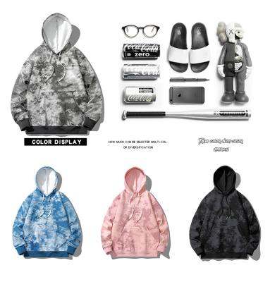 China Custom Made High Quality Cotton Breathable Plus Size Mens Hoodies And Sweatshirts Sweatsuit Link Dye Hoodie for sale