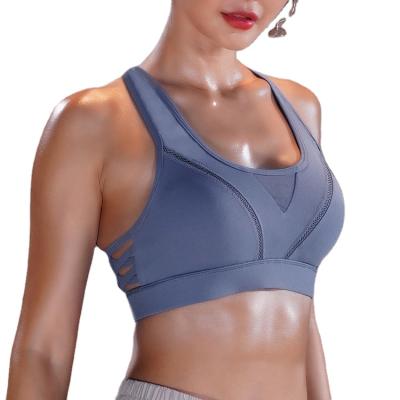 China High Print Breathable Running Sports Bra Women Yoga Workout Wireless Bra Gym Sports Bra Wireless Bra for sale