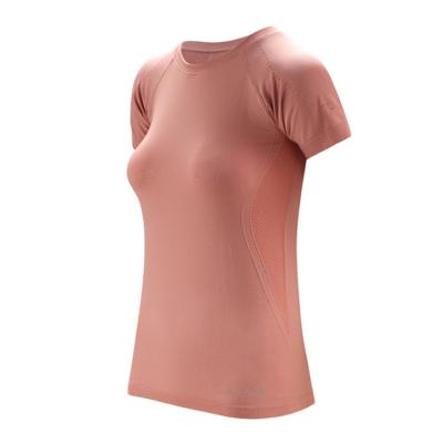 China High Quality Antibacterial Fitness T-shirt Custom Women's Activewear Sports Top Short Sleeve Yoga Wear Top for sale