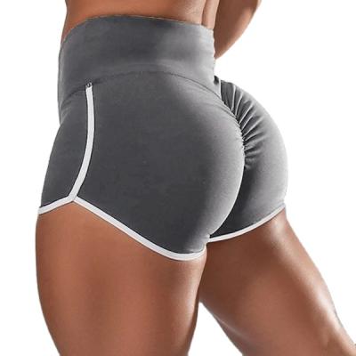 China Breathable Wholesale Stretchy Yoga Shorts High Waist Gym Hip Women Sports Shorts Girls Tie Dye Booty Abbreviations for sale