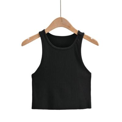 China Wholesale Hot Sale Breathable Slim Loose Crop Top Gym Tank Top Fitness Women Wear for sale