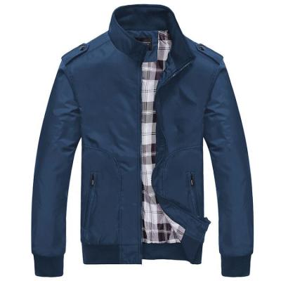 China Custom Made Mens Breathable Zipper Autumn Zip Up High Quality Work Jacket for sale