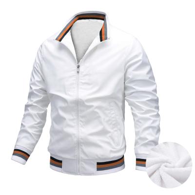 China Sales Outdoor Casual Sports Jacket Autumn Light Weight Fleece Breathable Warm Men Golf Tennis Jogging Baseball Jacket for sale