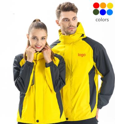 China Sportwear &Roses Custom Jacket Logo Coat Love Breathable Rise Waterproof Outdoor Jacket For Men And Women for sale