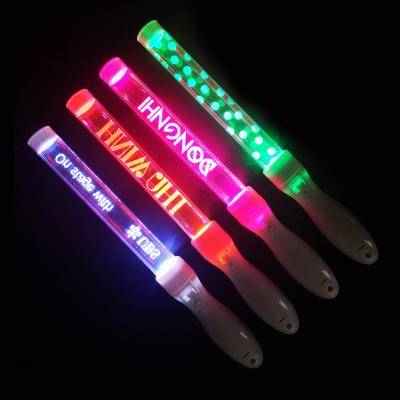 China Hot Sales ABS+ACRYLIC Custom Acrylic Glow Sticks LED Sticks For Party Supplies for sale