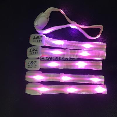 China ABS remote control led bracelet led bracelet 8