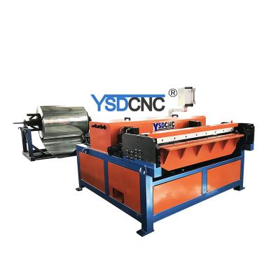 China Automatic line 3 tube HVAC industry factory price old rectangular HVAC air duct machine for sale