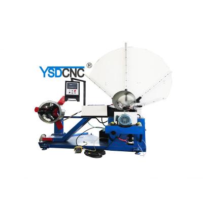 China HVAC industry ysdcnc spiro 1.2*1500 1600 tubeformer air round spiral duct forming machine for sale for sale