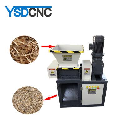 China Building Material Shops CE Certified Manufacturer Both Directed Waste Recycling Shaft Foam Crusher Machine Wood Plastic / Metal Shredder Machines For Sale for sale