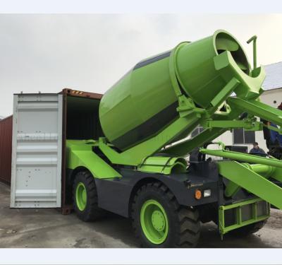 China Machinery Repair Shops Mobile Automatic Concrete Mixer for sale