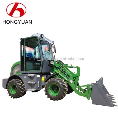 China new desigh underground articulated ZL08F mini wheel loader 0.4 m3 for sale