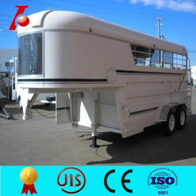 China Horse trucks for sale,fiberglass box trailer for sale