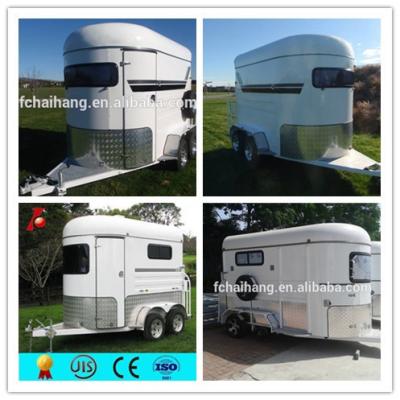 China Cheap 2 horse trailer,horse and carriage trailer,float supplier for sale