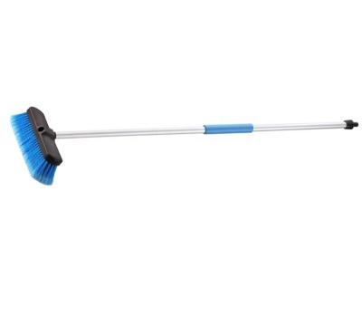 China Auto cars wholesale best car wash 8 incn dip brush with 100cm blue and black pole with long handle 10 inch bristle soft brush cleaning for sale