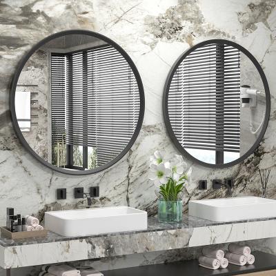 China high clear reflection & High End USA Deformation Does Not Stock Silver Mirror With Decorative Frame Metal Frame Wall Mounted Mirror For Living Room Hotel Home for sale