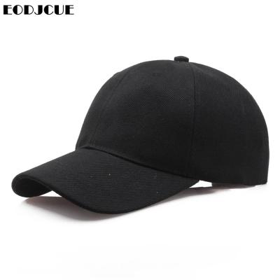 China breathable & Waterproof factory price! Men Baseball Caps Summer Unisex Plain Curved Sun Visor Hip Hop Baseball Cap Custom Logo for sale