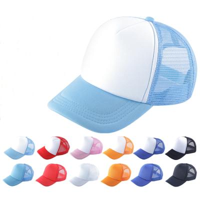 China breathable & Wholesale 58-64CM Custom Adjustable Logo Trucker Hat Mesh Gorras Advertising Hat Baseball Cap Waterproof Adult for sale