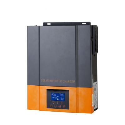 China Hybrid Solar Inverter 3KVA 2.4KW 24V 220V Max PV Input 450V 80A MPPT Solar Charge Pure Sine Wave Controller 348*270*95mm for sale