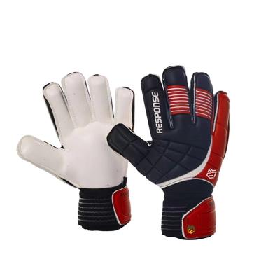 China finger & Cheap Custom Printed Thumb Protection Professional Latex Soccer Goalkeeper Gloves Soccer Goalkeeper Gloves for sale