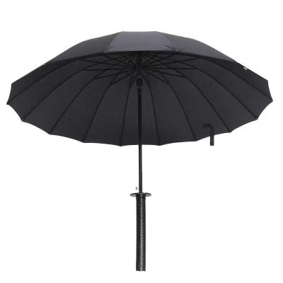 China Strong Windproof Men Full Body Rain Katana Umbrella Minimalist for sale